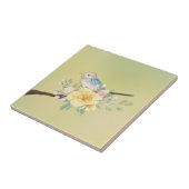 Flora & Fauna Kunst Tuin Scènes Keramische Tegel Tegeltje (Zijkant)