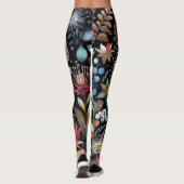 Flora Fauna Mode Leggings (Achterkant)