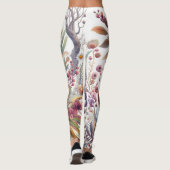 Flora Fauna Mode Leggings (Achterkant)