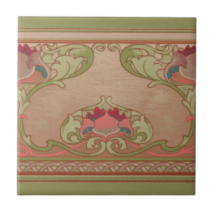 flora-fauna-Nieuw-Wainscoating Tegeltje