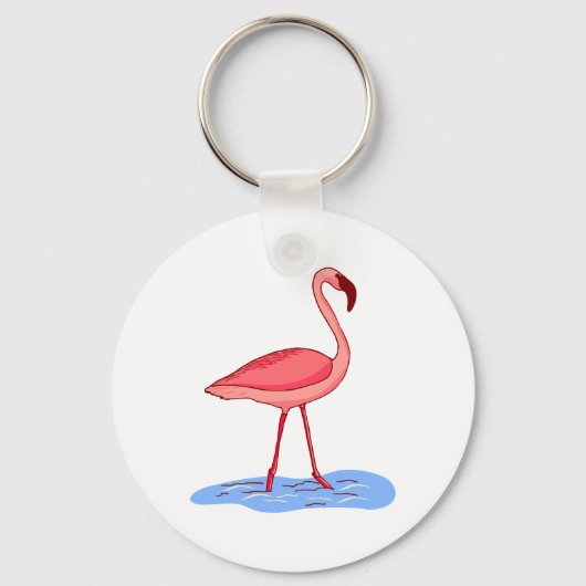 Flora Flamingo Sleutelhanger (Voorkant)