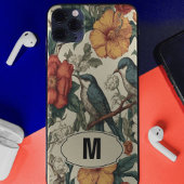 flora - flesjesmonogram iPhone hoesje