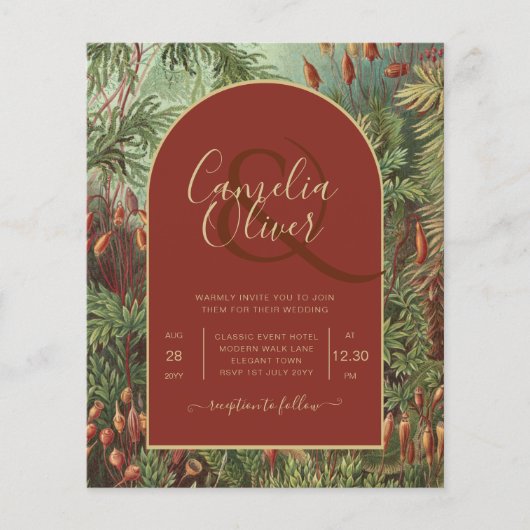 flora flora flora wEDDING Flyer (Voorkant)