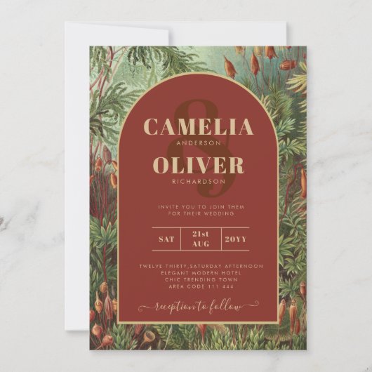  flora flora flora wEDDING Kaart (Voorkant)