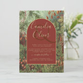  flora flora flora wEDDING Kaart (Staand voorkant)