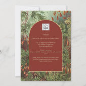  flora flora flora wEDDING Kaart (Achterkant)