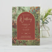  flora flora flora wEDDING Kaart (Staand voorkant)