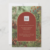  flora flora flora wEDDING Kaart (Achterkant)