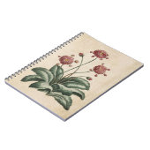 flora-flora-illustratie notitieboek (Linkerzijde)