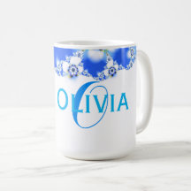 Flora Fractal Abstracte naam Tekst