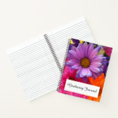 Flora Garden Summer Daisy Spiral Notitieboek (Binnen)