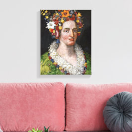 Flora | Giuseppe Arcimboldo | Canvas Afdruk