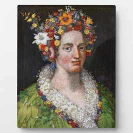 Flora | Giuseppe Arcimboldo | Fotoplaat