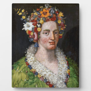 Flora Giuseppe Arcimboldo Fotoplaat