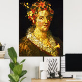 Flora - Giuseppe Arcimboldo Poster (Thuiskantoor)