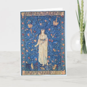 Flora Goddess of Flowers Kaart