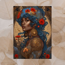 Flora Goddess, Postcrossing Briefkaart