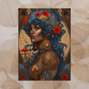 Flora Goddess, Postcrossing Briefkaart