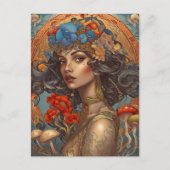 Flora Goddess, Postcrossing Briefkaart (Voorkant)