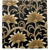 Flora Goldish Style Douchegordijn (Voorkant)