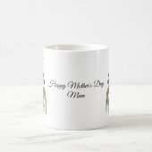 Flora Green Watercolor Moederdag Koffiemok (Center)