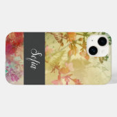  Flora Grunge aangepaste telefoonhoesje Case-Mate iPhone Case (Achterkant (horizontaal))