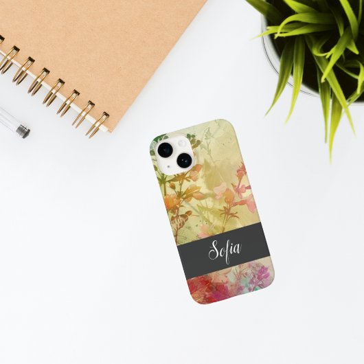  Flora Grunge aangepaste telefoonhoesje Case-Mate iPhone Case