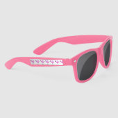 Flora Het Flamingo patroon Zonnebrillen (Rechts)