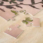  flora-illustratie Wildbloemen Legpuzzel (Zijkant)