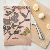 flora-illustratie Wildbloemen Theedoek (Quarter Fold)