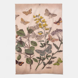 flora-illustratie Wildbloemen Theedoek