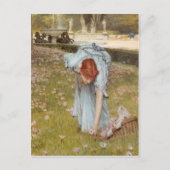 Flora in detail - briefkaart Lawrence Alma-Tadema (Voorkant)