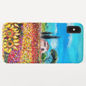 FLORA IN TUSCANY/Fields, papavers en zonnebloemen Case-Mate iPhone Case (Achterkant (horizontaal))