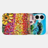 FLORA IN TUSCANY/Fields, papavers en zonnebloemen Case-Mate iPhone Case (Achterkant (horizontaal))