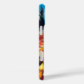 FLORA IN TUSCANY/Fields, papavers en zonnebloemen Case-Mate iPhone Case (Achterkant / Rechts)