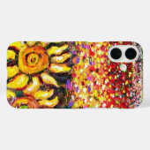 FLORA IN TUSCANY/Fields, papavers en zonnebloemen Case-Mate iPhone Case (Achterkant (horizontaal))