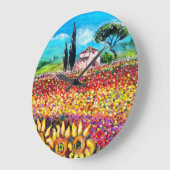 FLORA IN TUSCANY/Fields, papavers en zonnebloemen Grote Klok (Hoek)