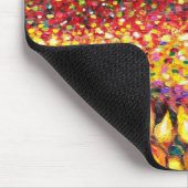 FLORA IN TUSCANY/Fields, papavers en zonnebloemen Muismat (Hoek)