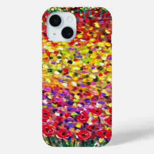 FLORA IN TUSCANY Flower Field Poppies special iPhone 15 Case