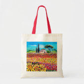 FLORA IN TUSCANY TOTE BAG (Voorkant)
