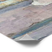 Flora in witte kleur, door John William Waterhouse Poster (Hoek)