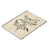 flora Jasmine-illustratie Notitieboek (Linkerzijde)