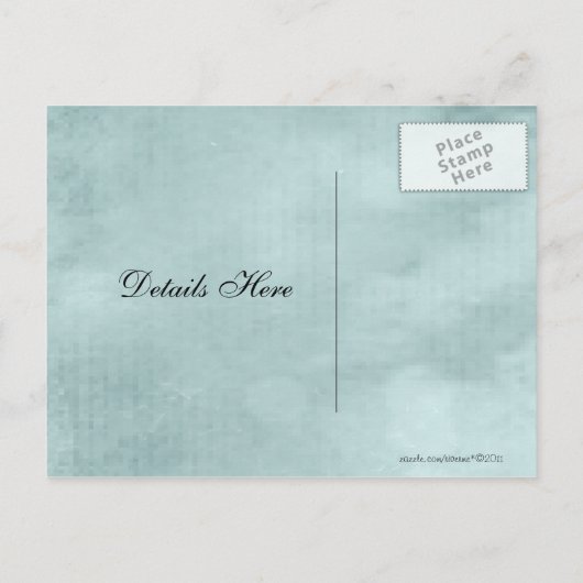  Flora-kaart voor alle gelegenheden Aankondigingskaart (Achterkant)