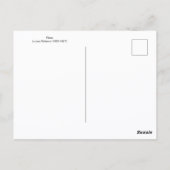 Flora Louise Abbéma Briefkaart (Achterkant)