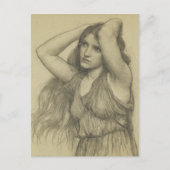 Flora met Long Hair Briefkaart (Voorkant)