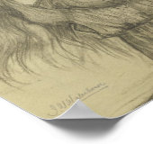 Flora met Long Hair Poster (Hoek)