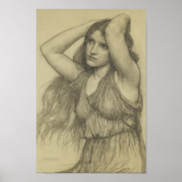 Flora met Long Hair Poster