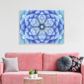 Flora Muse Mandala Canvas Afdruk (Insitu (Woonkamer))
