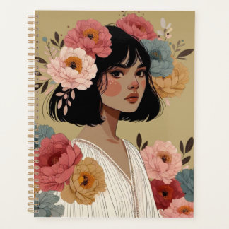 Flora Mystica-agenda - Stijlvolle elegantie en blo Planner