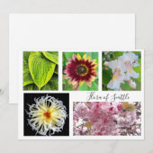 flora of Seattle Kaart (Voorkant / Achterkant)